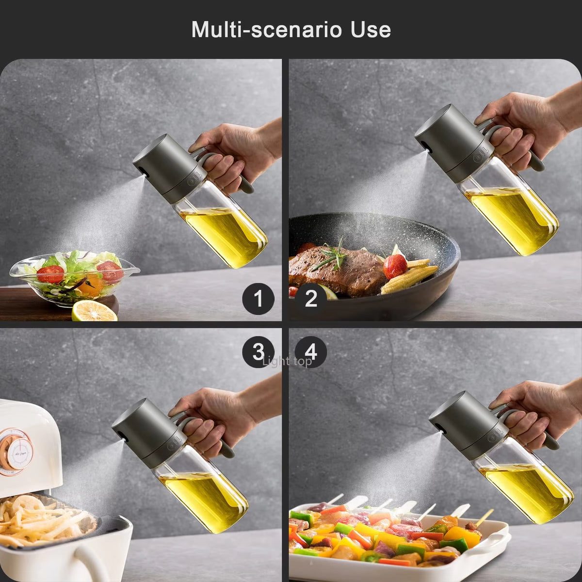 Glass Oil Sprayer Bottle – Kitchen Mister