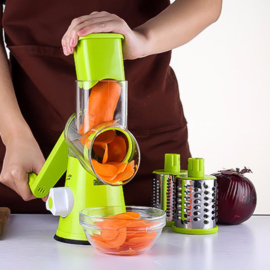 Round Mandoline Slicer – Vegetable & Julienne Cutter