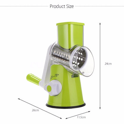 Round Mandoline Slicer – Vegetable & Julienne Cutter