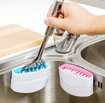 Kitchen Knife & Vegetable Cleaning Brush
