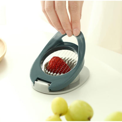 Plastic Egg & Fruit Slicer Kitchen Tool