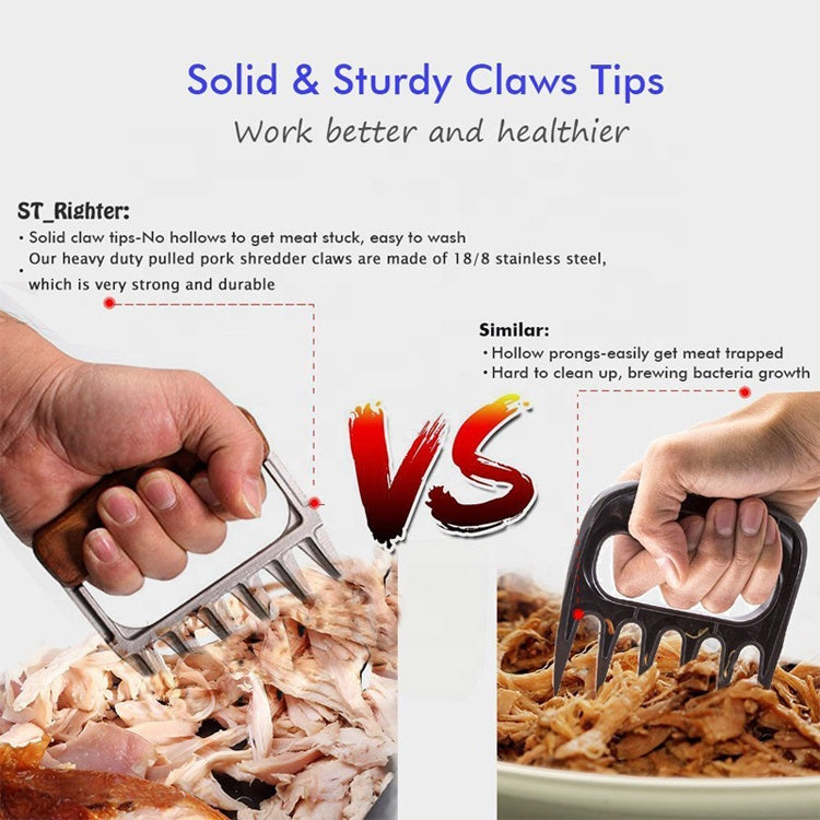 Stainless Steel Meat Shredding Claws