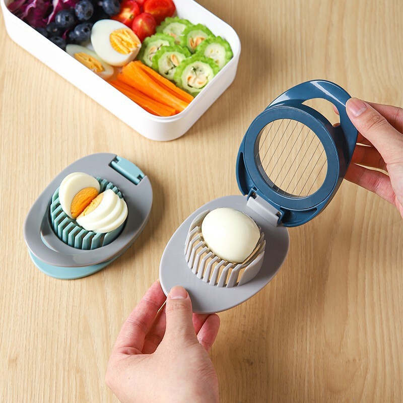 Plastic Egg & Fruit Slicer Kitchen Tool
