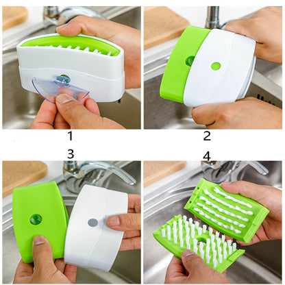 Kitchen Knife & Vegetable Cleaning Brush